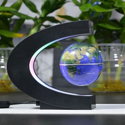 Arvin Globe Desk Decoration Anti Gravity C Shape Magnetic