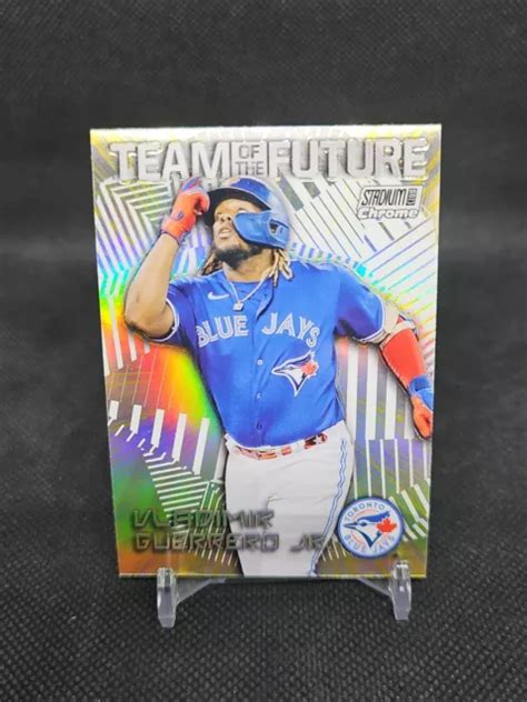 Vladimir Guerrero Jr Team Of The Future Wave R Fractor Stadium