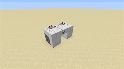 How To Make A Flush 2x2 Piston Door 100 Hidden Tutorial Easy