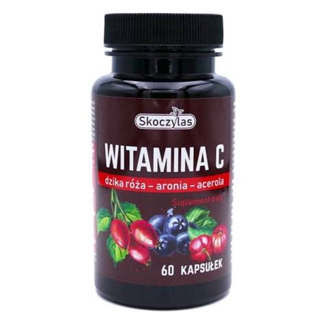 WITAMINA C TRIO DZIKA RÓŻA ARONIA ACEROLA Skoczylas