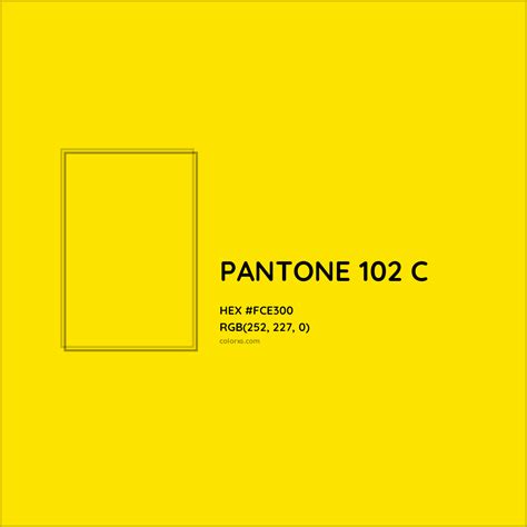 About PANTONE 102 C Color Color Codes Similar Colors And Paints