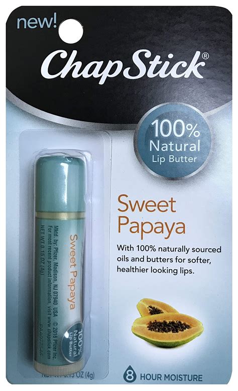 Snapklik Chapstick Natural Lip Butter Sweet Papaya Oz