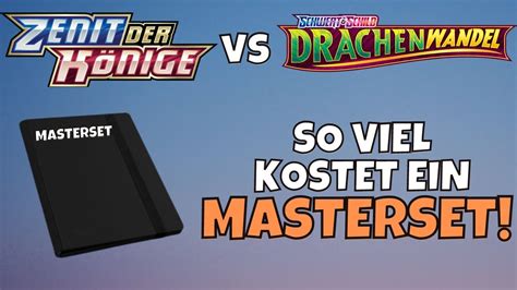 Master Set Zenit Der K Nige Vs Drachenwandel Das Kostet Sie Pokemon