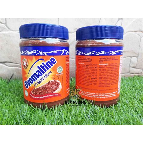 Jual Ovomaltine Crunchy Cream TERMURAH 680 Gr ORIGINAL Shopee Indonesia