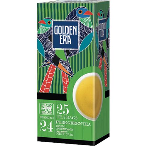 Чай Golden Era зелёный пакетированный картон 25пак
