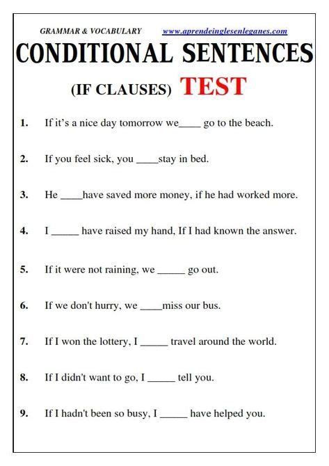 Conditional Sentences If Clauses English Grammar Fce Cae Cpe Zero 48880 Hot Sex Picture