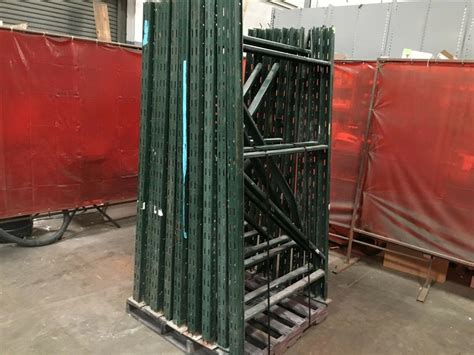 Lot of 10 Pallet Racking Uprights | 379087