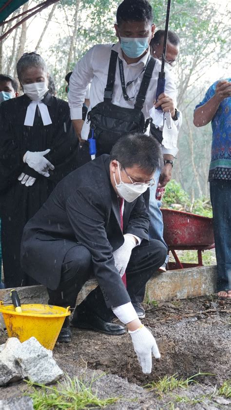 Peletakan Batu Pertama Mission Station Hkbp Di Rupat Website Resmi