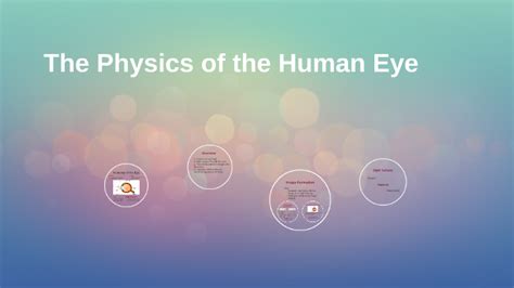 The Physics Of The Human Eye By Kinnari K On Prezi