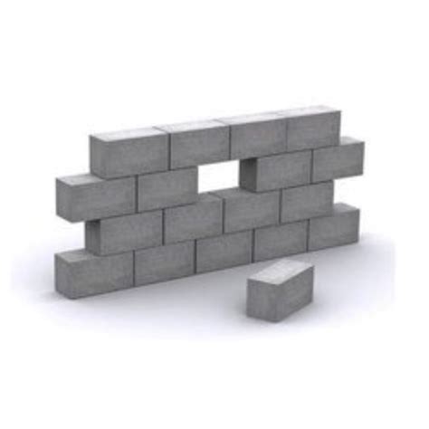 Gray Mm Cement Solid Bricks With Percent Porosity For