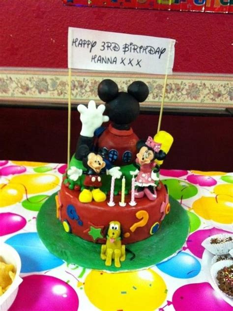 Mickey mouse clubhouse cake - Decorated Cake by Sue - CakesDecor