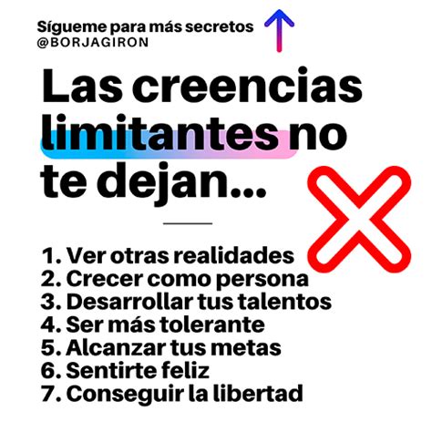 Cómo Detectar Y Superar Creencias Limitantes Borja Girón