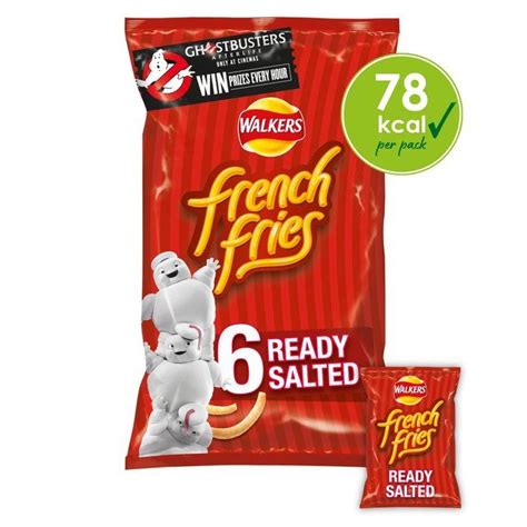 Walkers French Fries Ready Salted Multipack Snacks Ocado French