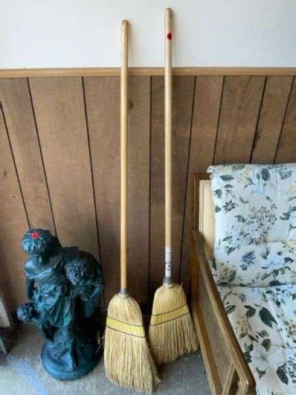 Corn Brooms • Garage Duck Soup Auctions