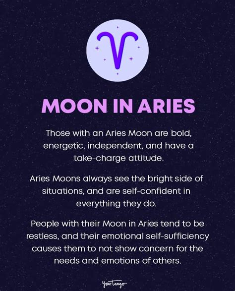 Moon In Aries Traits Characteristics And Compatibility Yourtango