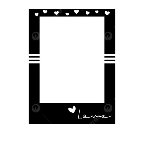 Polaroid Frame Clipart Transparent Png Hd In Love Polaroid Frame