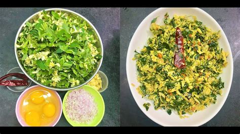 முருங்கை😋கீரை🌿முட்டை🥚பொரியல்🐣drumstick Leaves Egg Stir Fry Food Cooking Shorts Short Ttf