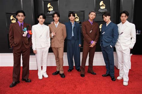 BTS Won the 2022 Grammys With Red Carpet Looks & "Butter"