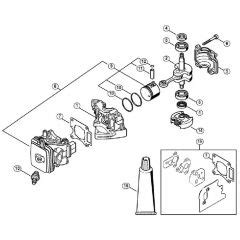 Hs C E Hedge Trimmer Parts Stihl Petrol Hedgetrimmer Parts Hs