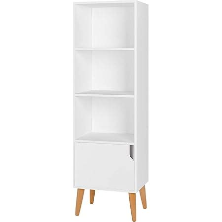 Estantería Blanca para Libros Librería Madera Estantería para Salón o