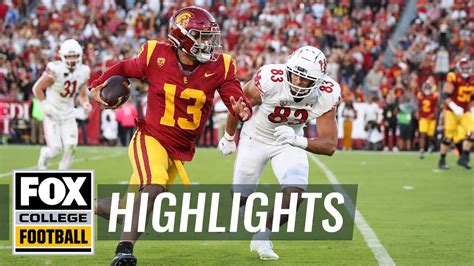 No Usc Trojans Vs No Utah Utes Highlights Cfb On Fox Youtube