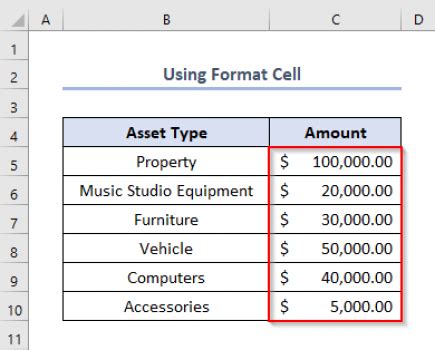 How To Apply Accounting Number Format In Excel Useful Methods