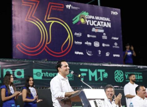 Mauricio Vila Inaugura La Copa Mundial De Tenis Yucatan Yucatan