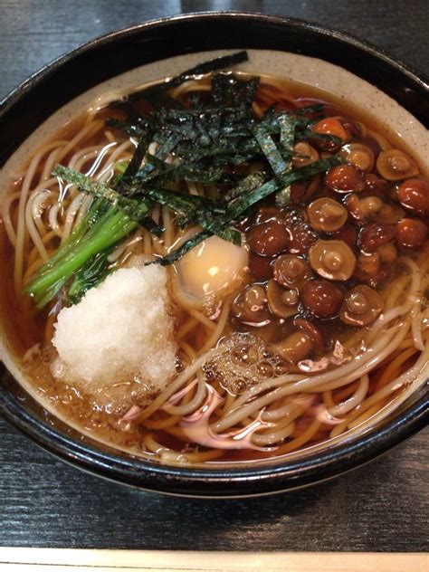 Soba_Japanese food | Food, Asian soup, Japan food