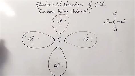 Electron Dot Structure Of Carbon Tetrachloride Ccl4 Lewis Structure