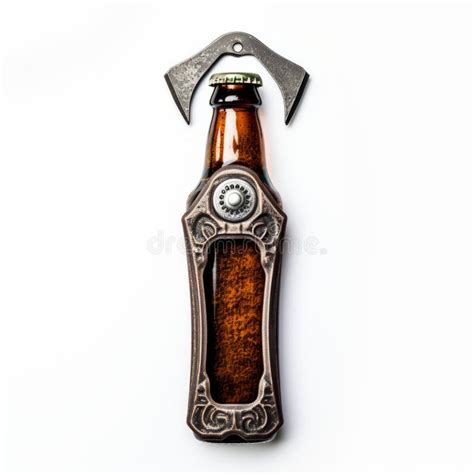 Epic Axe Bottle Opener Timeless Artistry In John Wilhelm Style Stock