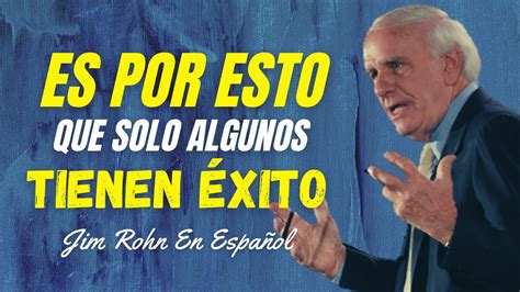 Impactante Verdad De C Mo Lograr El Xito Jim Rohn En Espa Ol