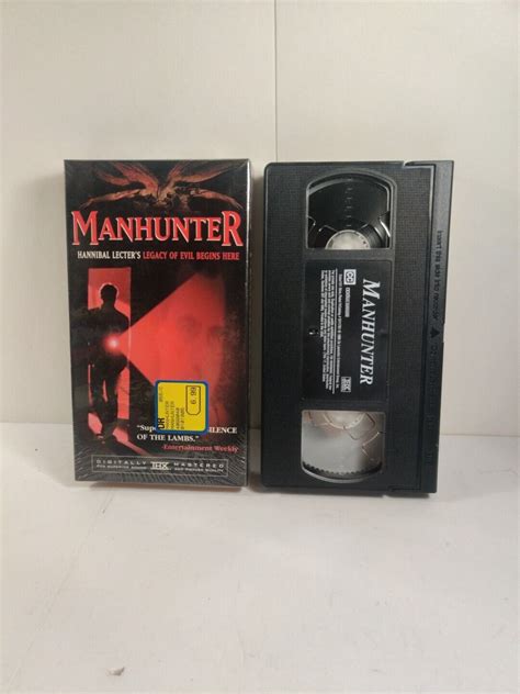 Manhunter Vhs Silence Of The Lambs Hannibal Lecter Red Dragon