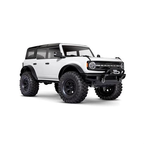 Traxxas Trx4 2021 Ford Bronco 4wd Crawler White Start And Play