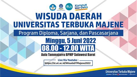 Live Wisuda Daerah Ut Majene Youtube