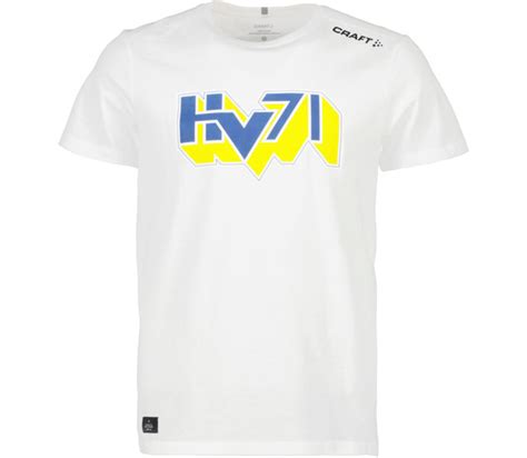 HV71 Logo M T-shirt - WHITE - Köp online hos Intersport