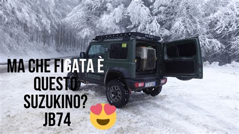 Neve E Suzuki Jimny Che Spettacolo Off Road X Enricostragapede