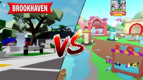 Brookhaven Rp Vs Livetopia Rp Which Is Better Roblox Roleplay