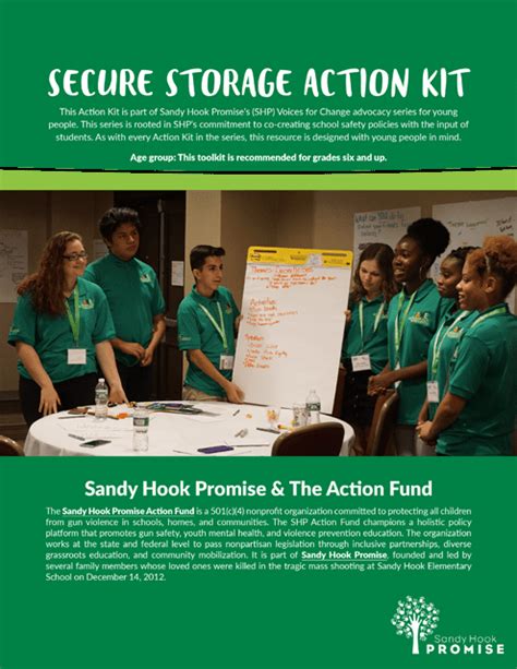 Be A Youth Advocate Sandy Hook Promise Action Fund