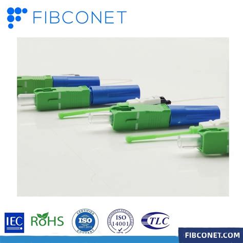 Ftth Sc Apc Singlemode Sm Hotmelt Optic Fiber Optical Fast Connector