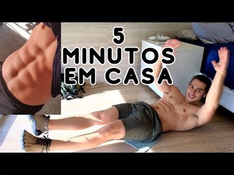 TREINO EM CASA DE 5 MINUTOS PRA TRINCAR O ABDÔMEN YouTube