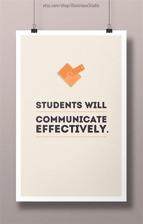 Items Similar To Effective Communication Classroom Poster 11x17 On Etsy