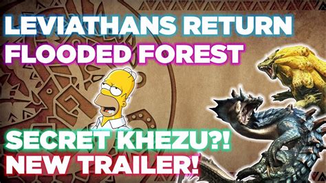 New Monster Hunter Rise Trailer Leviathans Return Flooded Forest