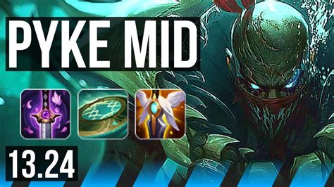 PYKE Vs GALIO MID 22 2 7 65 Winrate Legendary NA Challenger