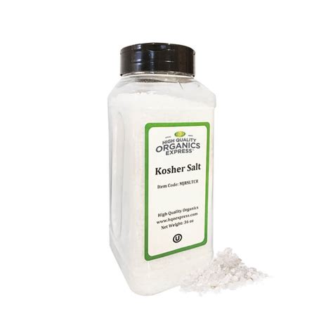 Buy Organic Kosher Salt Online – High Quality Organics Express