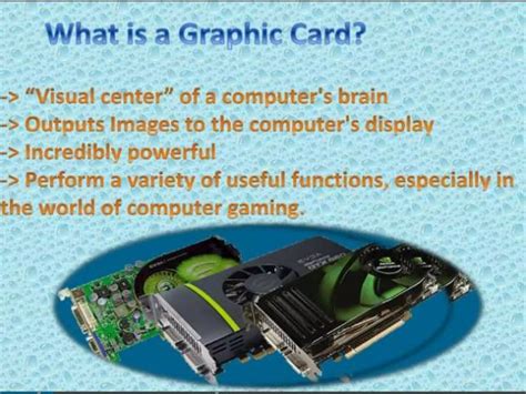 Types of graphics cards | PPT