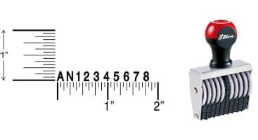 10 Band Number Stamps Stamp Connection