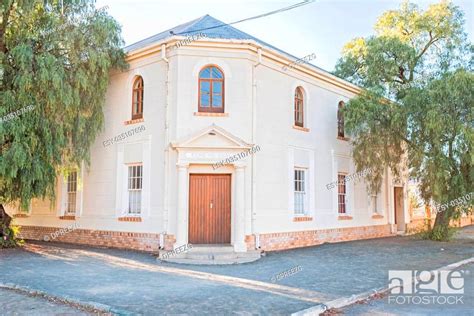 The Hall Of The Dutch Reformed Church In Britstown A Small Town In The