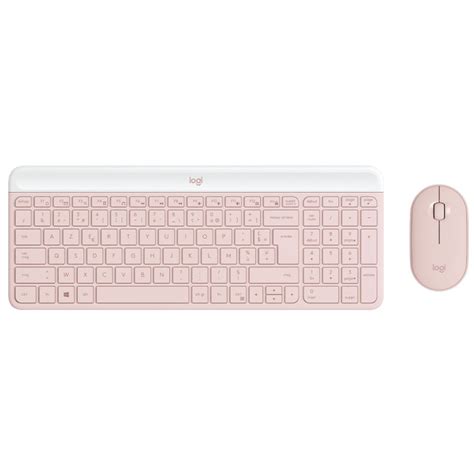 Ensemble Clavier Souris Sans Fil Logitech Mk Slim Disposition