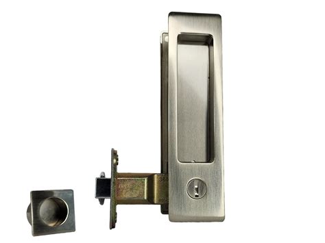 Bailey Privacy Locking Sliding Door Lock Sets | $107.80 | Interior Effects