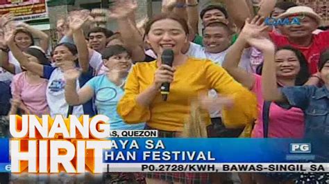 Unang Hirit Unang Hirit Nakisaya Sa Mayohan Festival Youtube